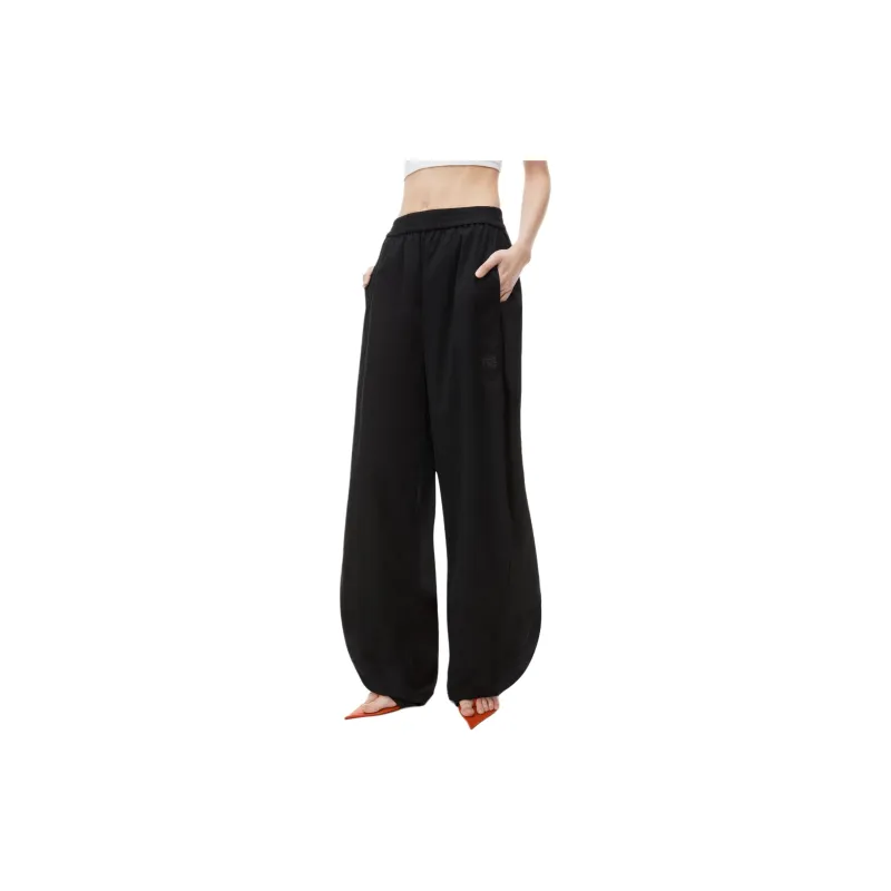 Alexander Wang Logo print Tapered Trousers-4