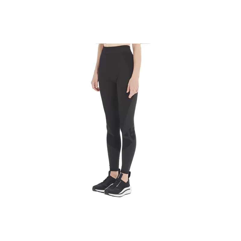 Adidas Y 3 Women's Classic Seamless Knit Tights Black/Carbon-4