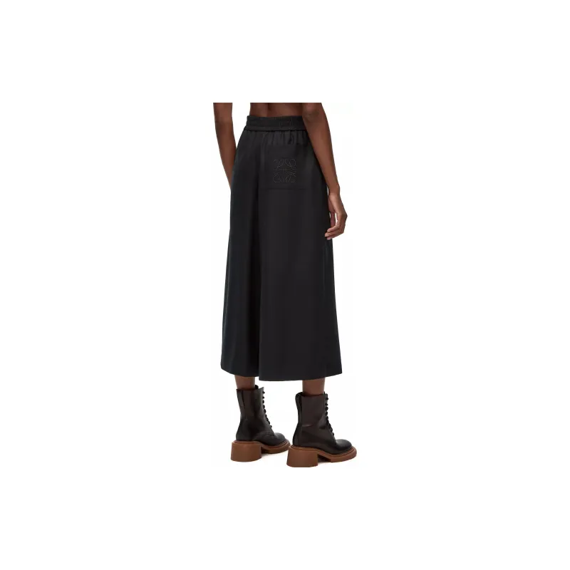 LOEWE Cropped Trouser 'Black'-1
