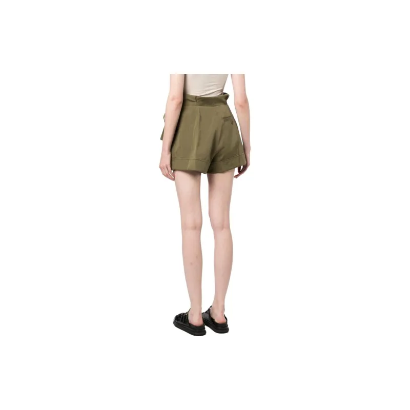 3.1 Phillip Lim Paperbag Cotton linen Shorts-2