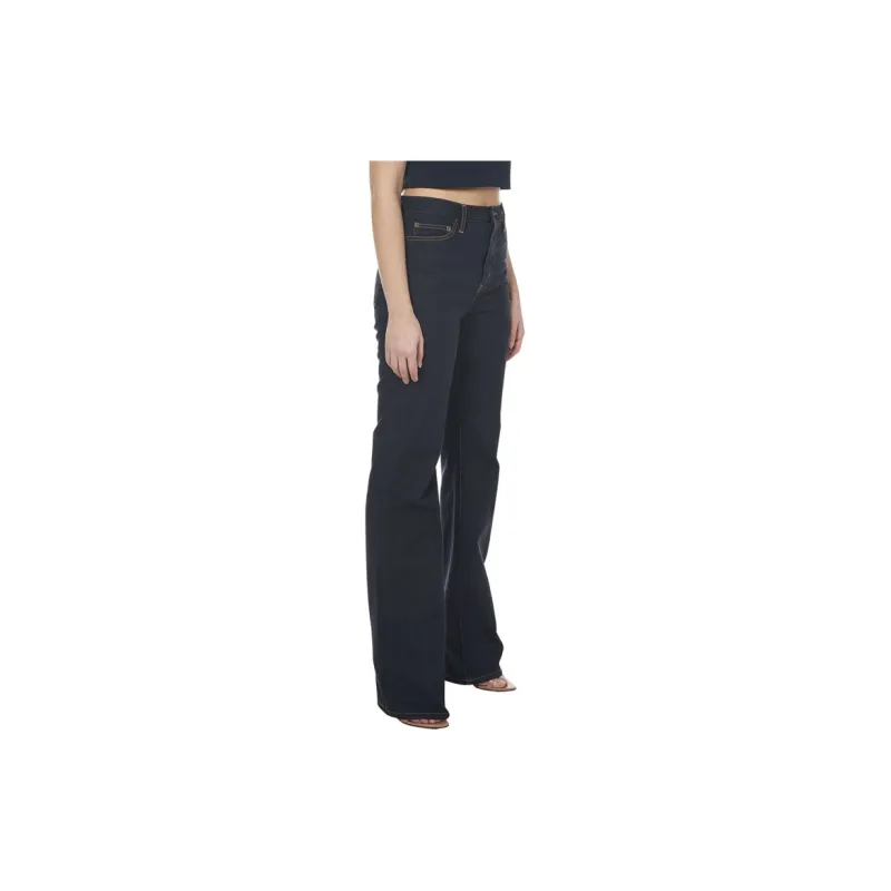 SAINT LAURENT Janice Straight Leg Jeans-5