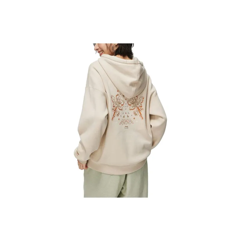 LiNing Sports Trend Series Sweatshirt Women's Dusty Khaki-1
