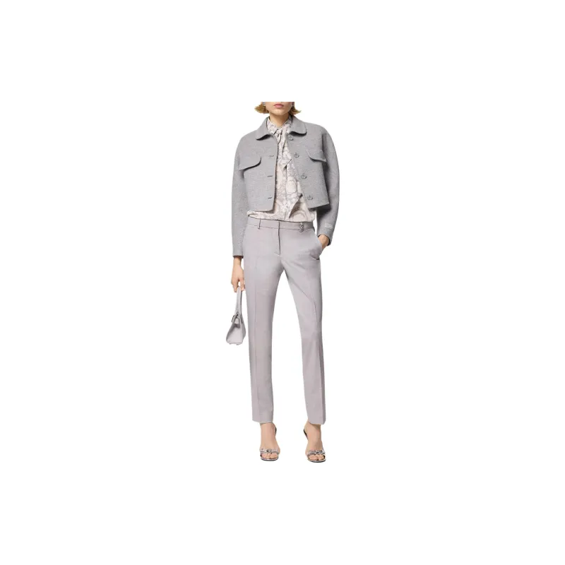 VERSACE Low-Rise Tailored Trousers-1