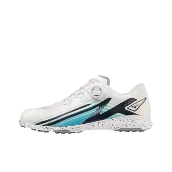 Mizuno Anti Slip Wear Resistant Low Top Golf Shoes Men's White