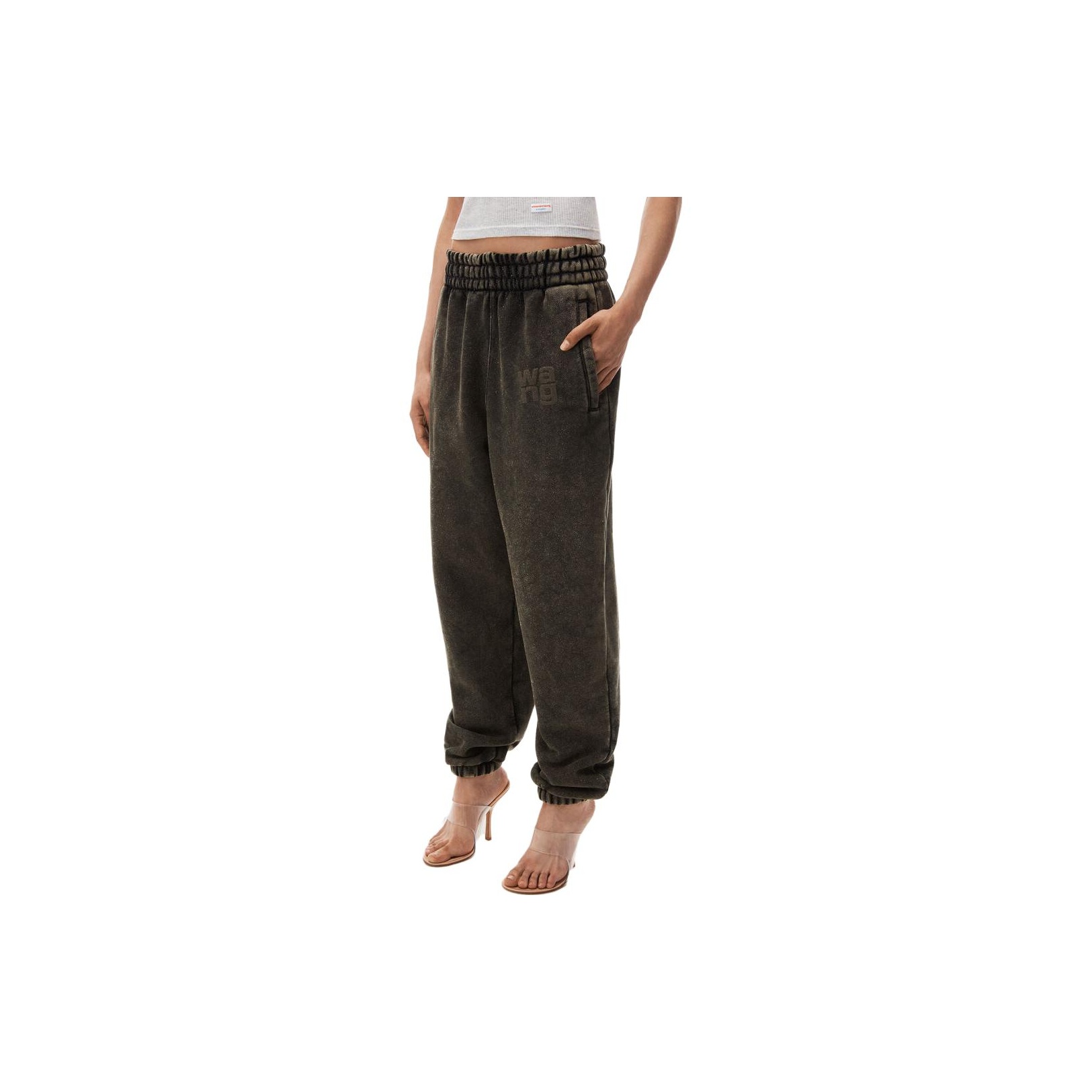Alexander Wang Glitter-effect Terry Track Pants - Cheap Rcj Alexander Wang Glitter-effect Terry Track Pants - Cheap Rcj