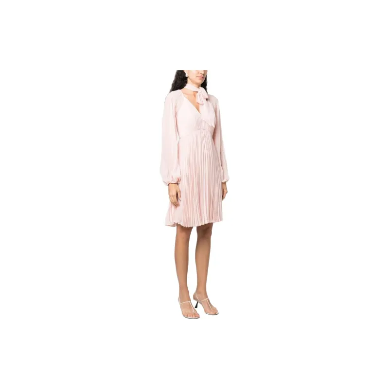 Zimmermann Sunray Pleated Long-Sleeved Mini Dress-3