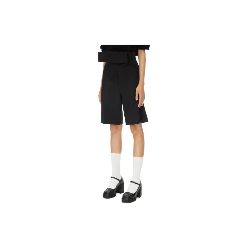 WMWM Casual Shorts Women's Black-2