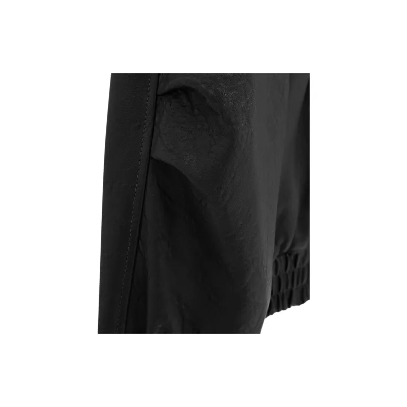 SAINT LAURENT FW24 Leather Jacket Women's Black-3