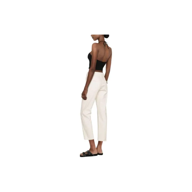 PAIGE Casual Pants Women's White-2