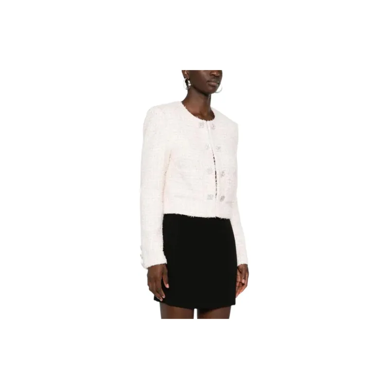 Rotate Sequin Embellished Cropped Jacket-3