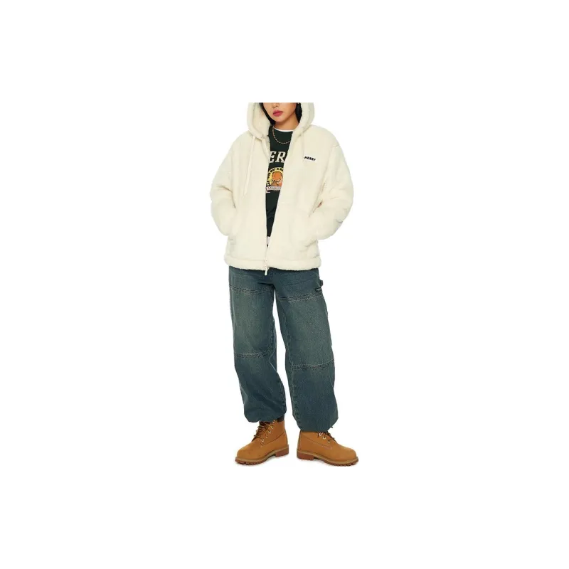NERDY FW22 Jacket Women's Milk White-1