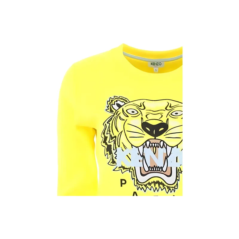 KENZO Sweatshirt Women's Yellow-5