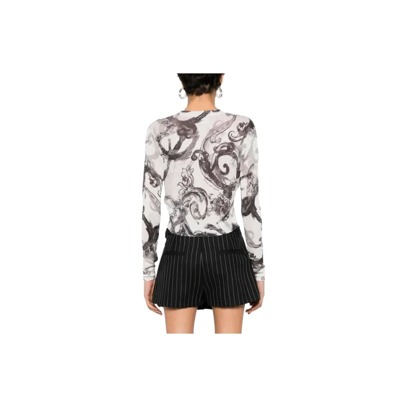 VERSACE JEANS COUTURE T Shirt Women's Black-2