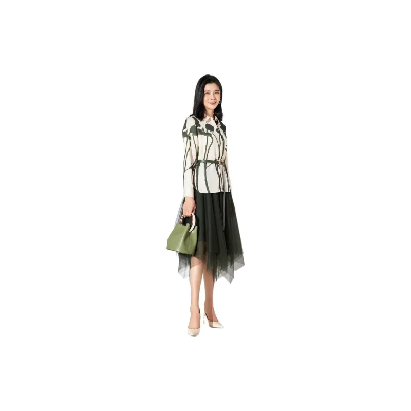 BBLLUUEE Shirt Women's Vanilla Apricot-3