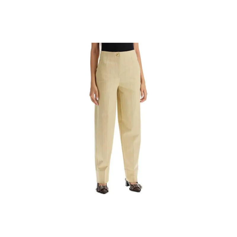 GANNI Striped Pattern Trousers-2
