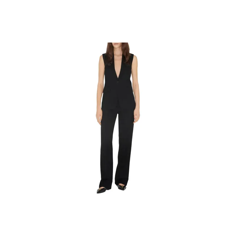 Burberry Sleeveless Tailored Jacket-1