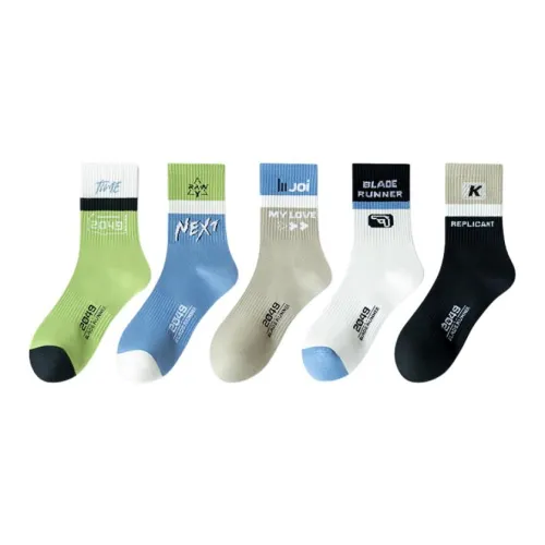 ROBINHOOD Mid Calf Socks Men's 5 Pack