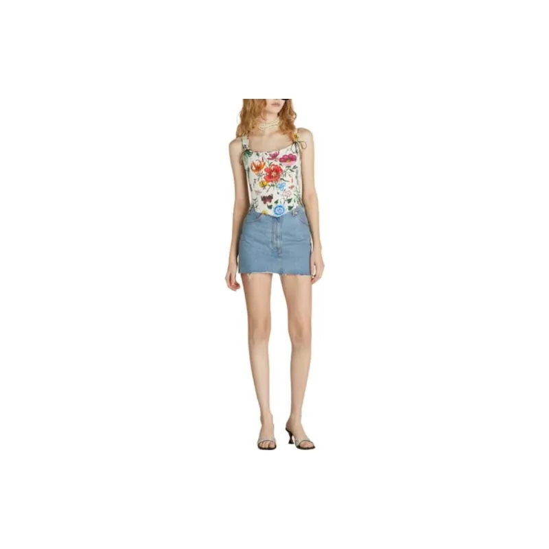 GUCCI Tank Tops Women's White-1