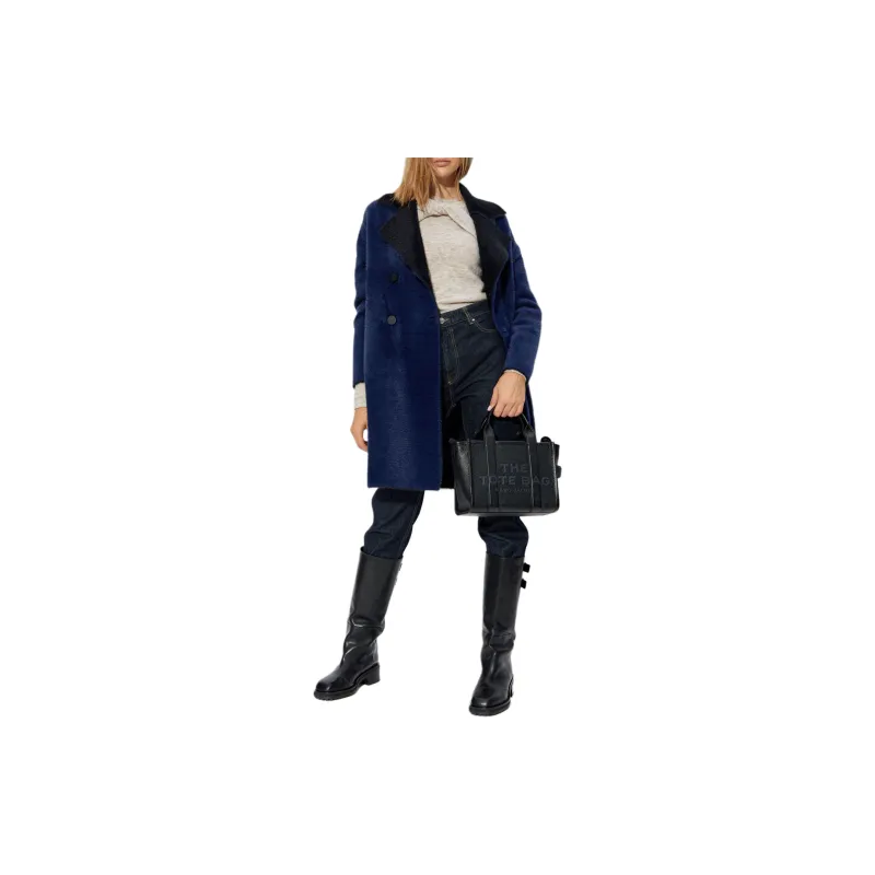 EMPORIO ARMANI Double Breasted Reversible Coat-1