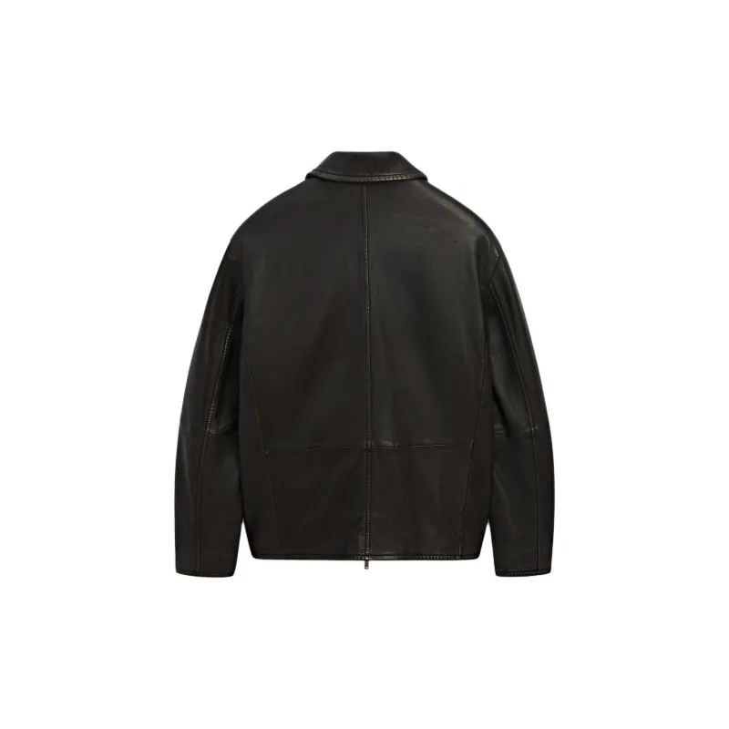 Massimo Dutti Jackets Coats Men's Brown-1