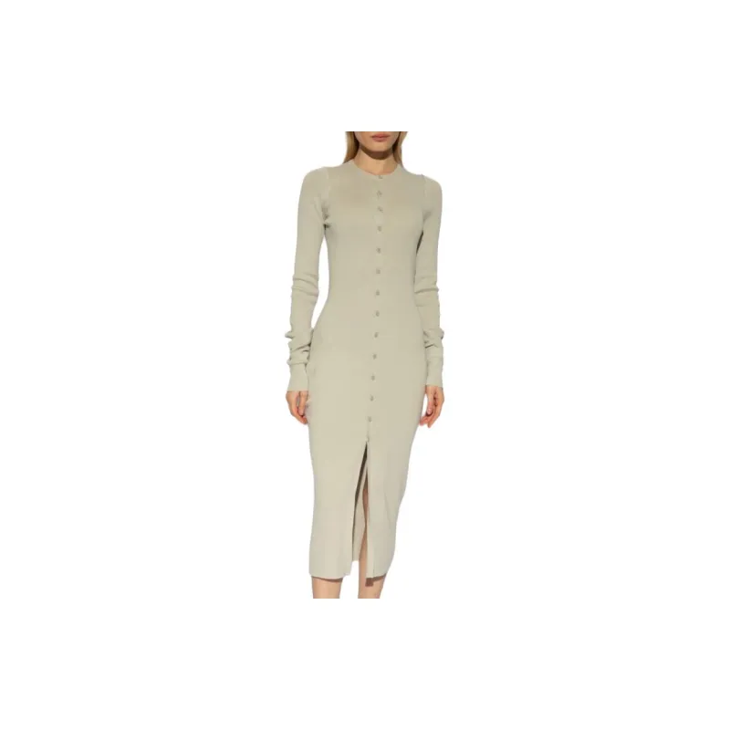 MM6 Maison Margiela Long Sleeved Dress-2