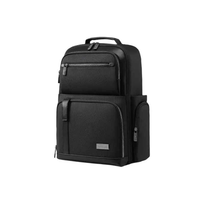 SAMSONITE Nylon Backpack Men's Black-1