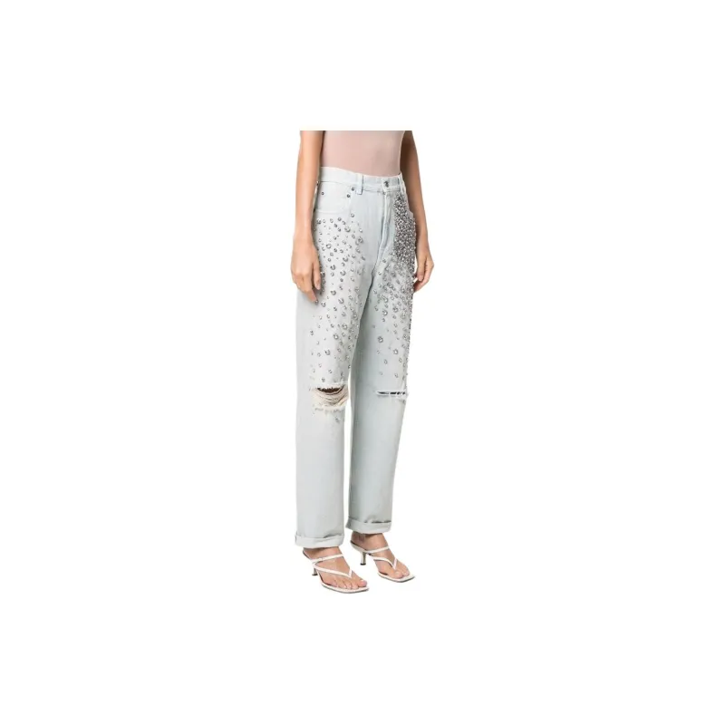 Golden Goose Distressed Embellished Jeans-5
