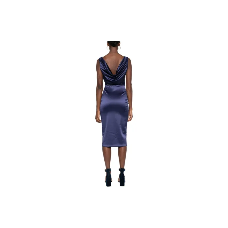 CHIARA BONI La Petite Robe Ajour Midi Dress-2