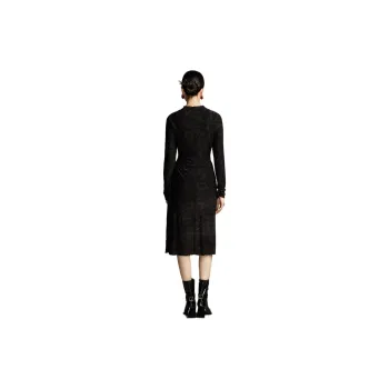 BBLLUUEE Long Sleeved Dress Women's Ink Black