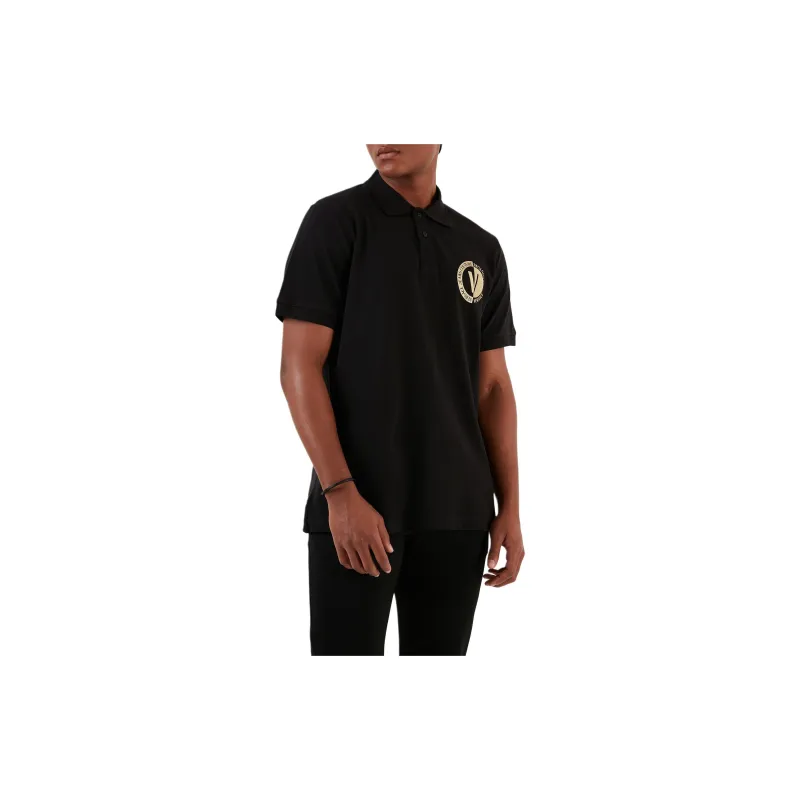 VERSACE JEANS COUTURE SS23 Polo Shirt Men's Black-4