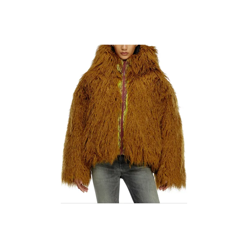 DIESEL W ASABI Faux fur Jacket-2