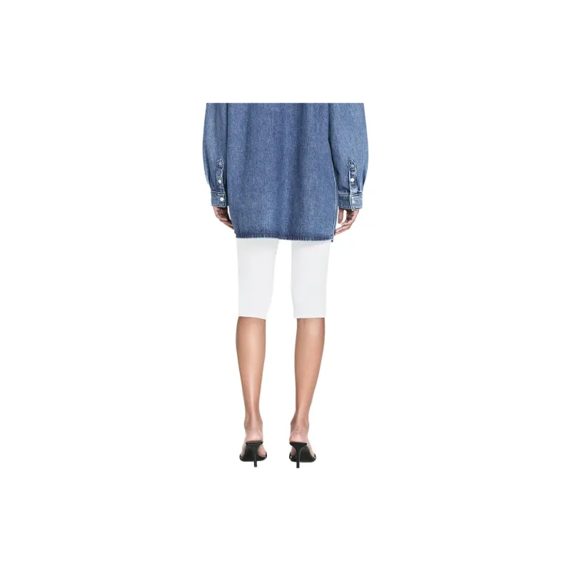FRAME SS24 Denim Shorts Women's White-1