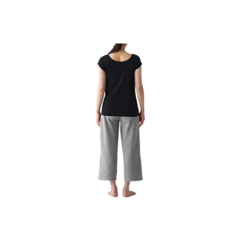 MUJI T-Shirts Women's Black-2