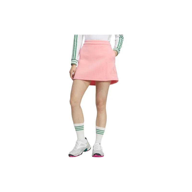 Adidas Casual Short Skirts Women's Semi Pink Spark-3