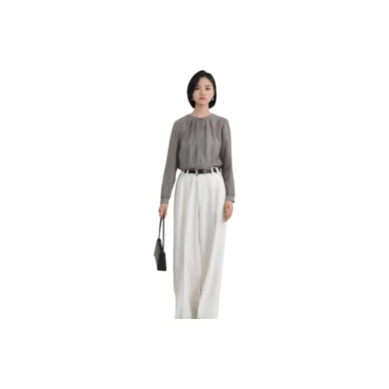 IHIMI Shirt Women's Admiration Cloud Gray-1