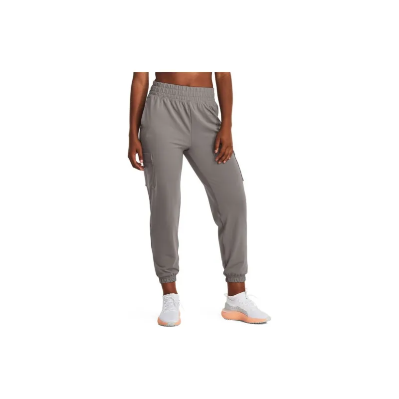 Under Armour Meridian Knitted Sweatpants Women's Gray-2