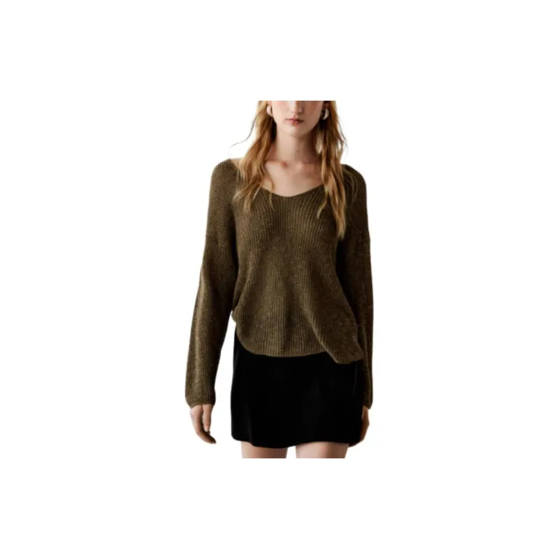 Massimo Dutti Knitwear Women's Green-2