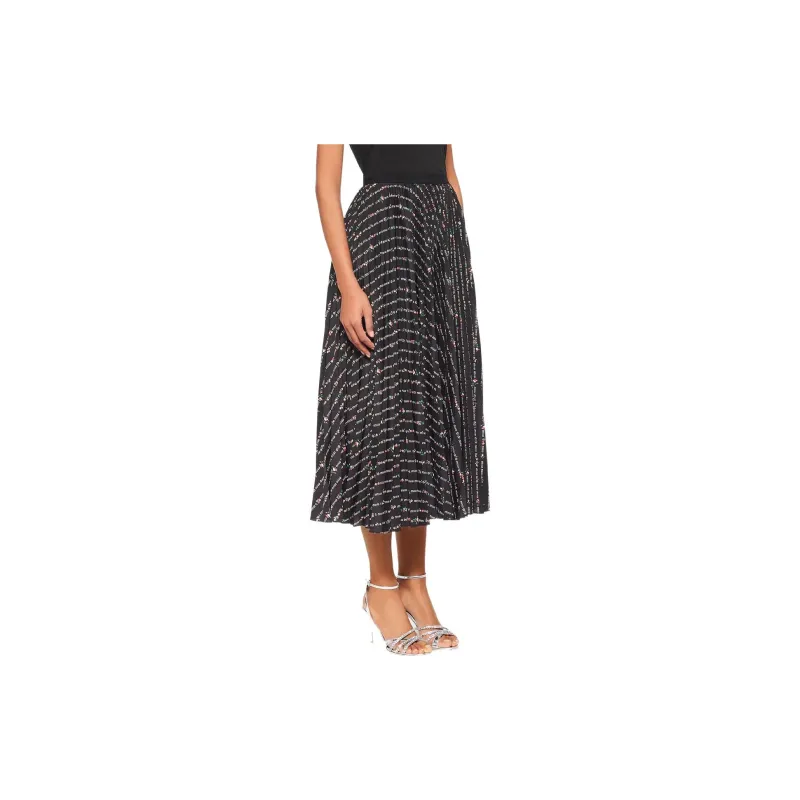 MIU MIU Casual Long Skirts Women's Black-3