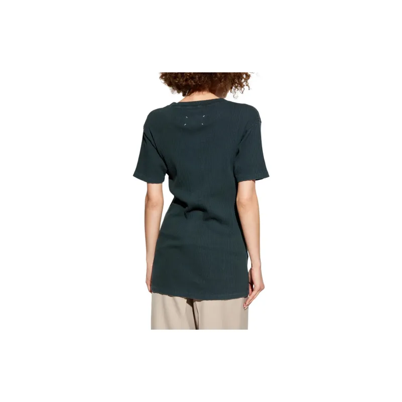 Maison Margiela Crewneck Ribbed T Shirt-2