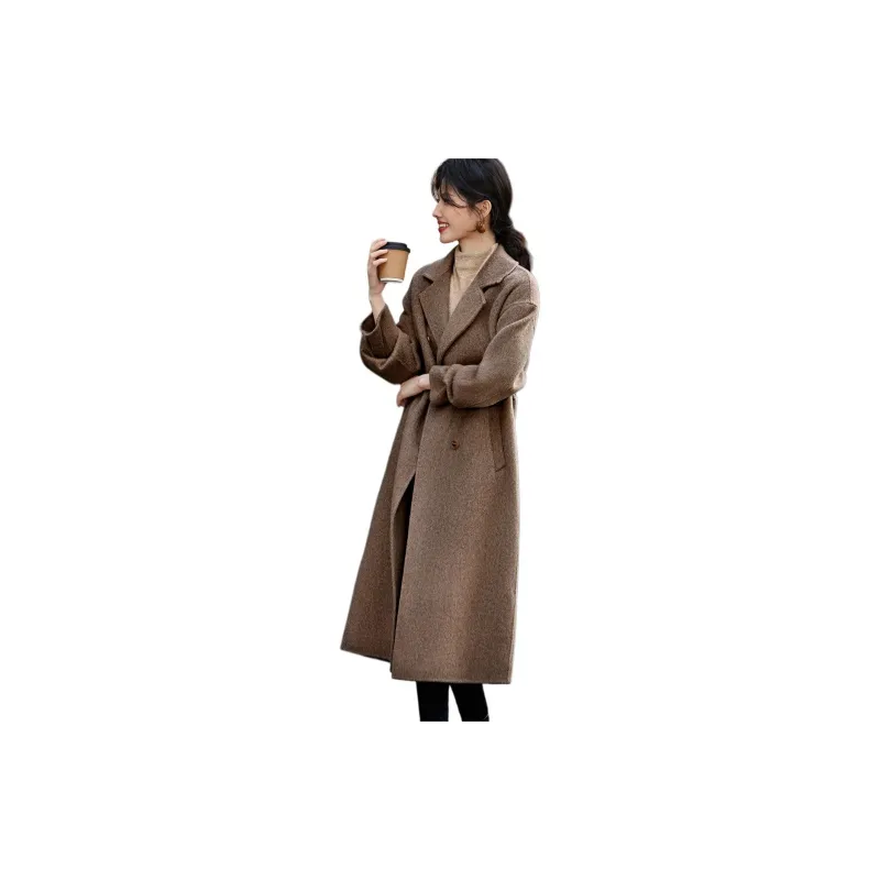 XWI Coat Women's Beautiful Coffee-2
