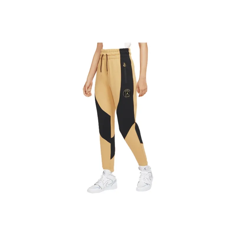 Jordan Knitted Sweatpants Women's Gold-4