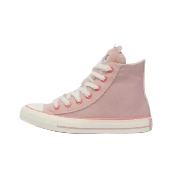 Converse All Star Anti Slip Wear Resistant High Top Skateboard Shoes Unisex Pink
