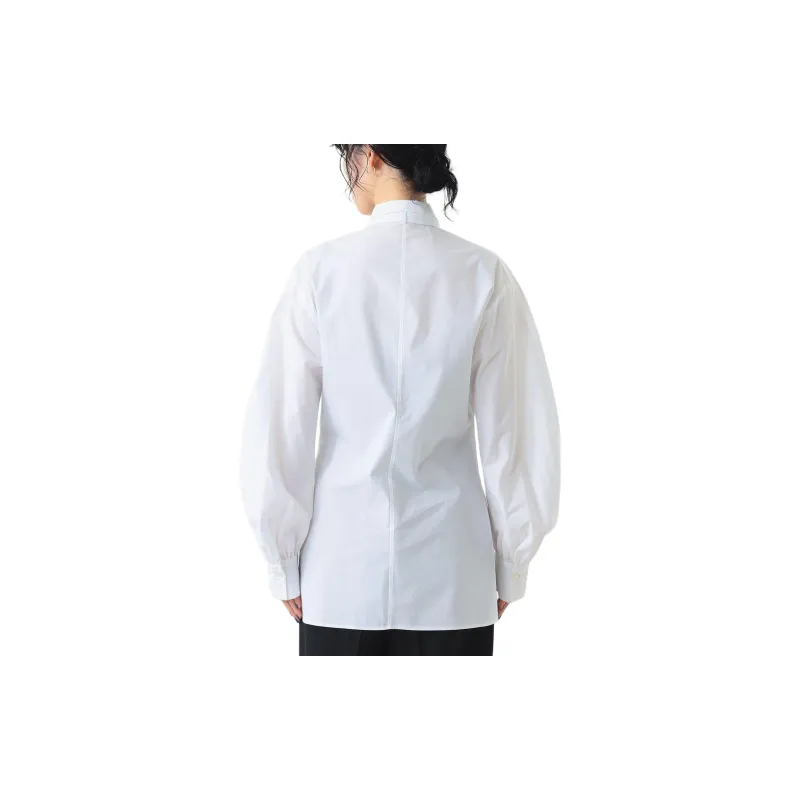 Beams Shirts Women's White-3