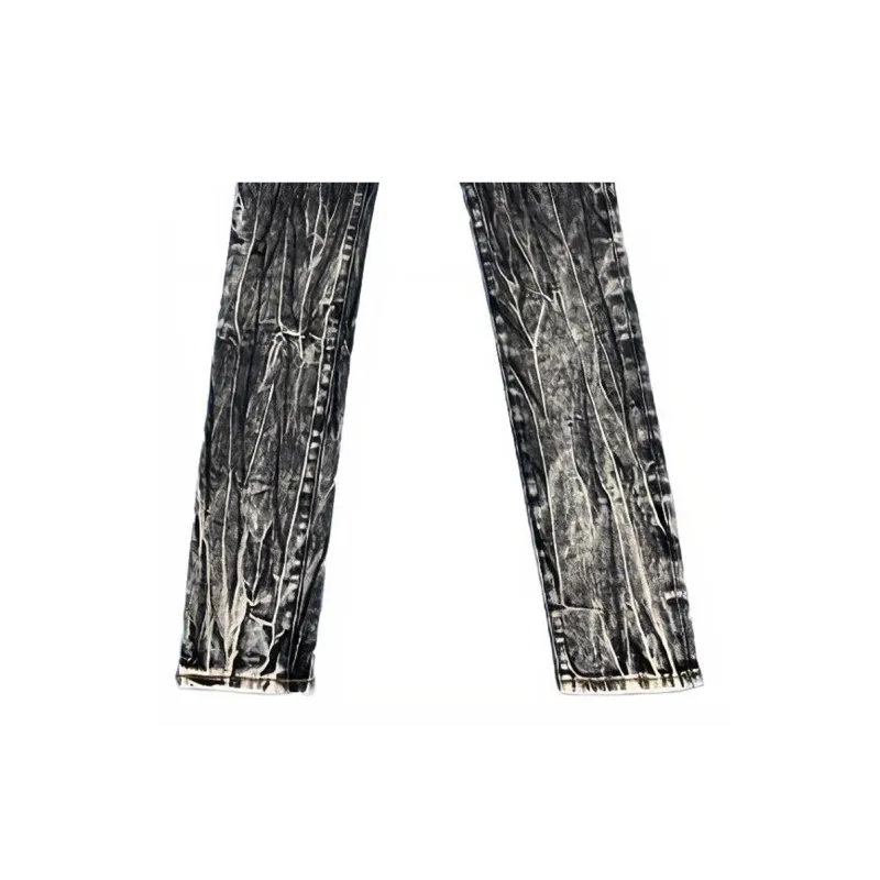 GUCCI Acid Wash Jeans Black-3