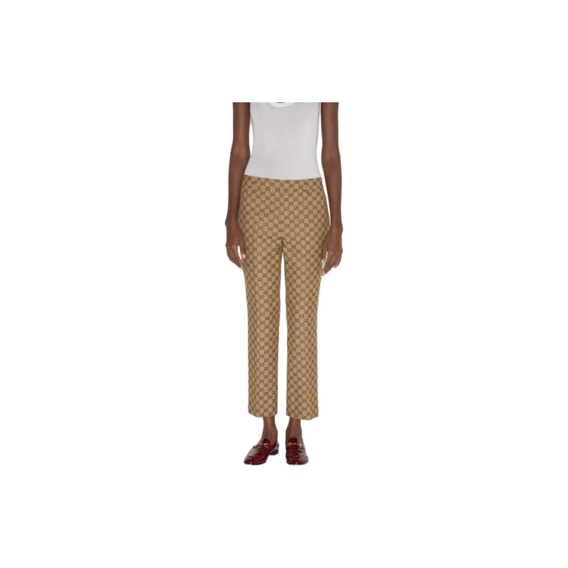 GUCCI Casual Pants Women's Camel-2