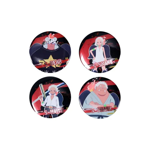 Kabao Cultural Creation x One Piece One Piece First Shot, Egged, Badge, Tinplate Badges