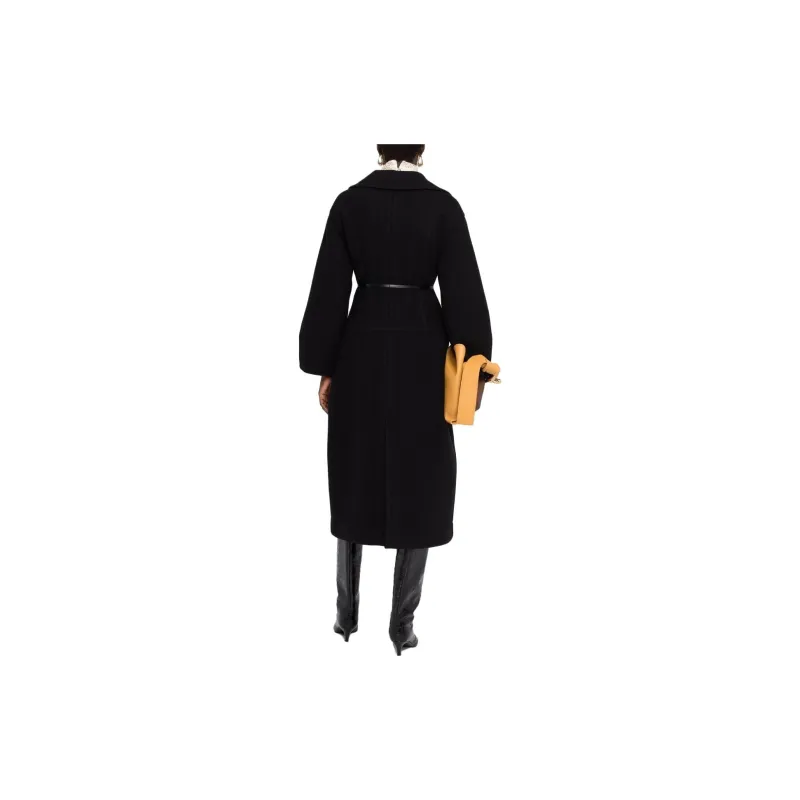 JIL SANDER Single Breasted Belted Coat-2