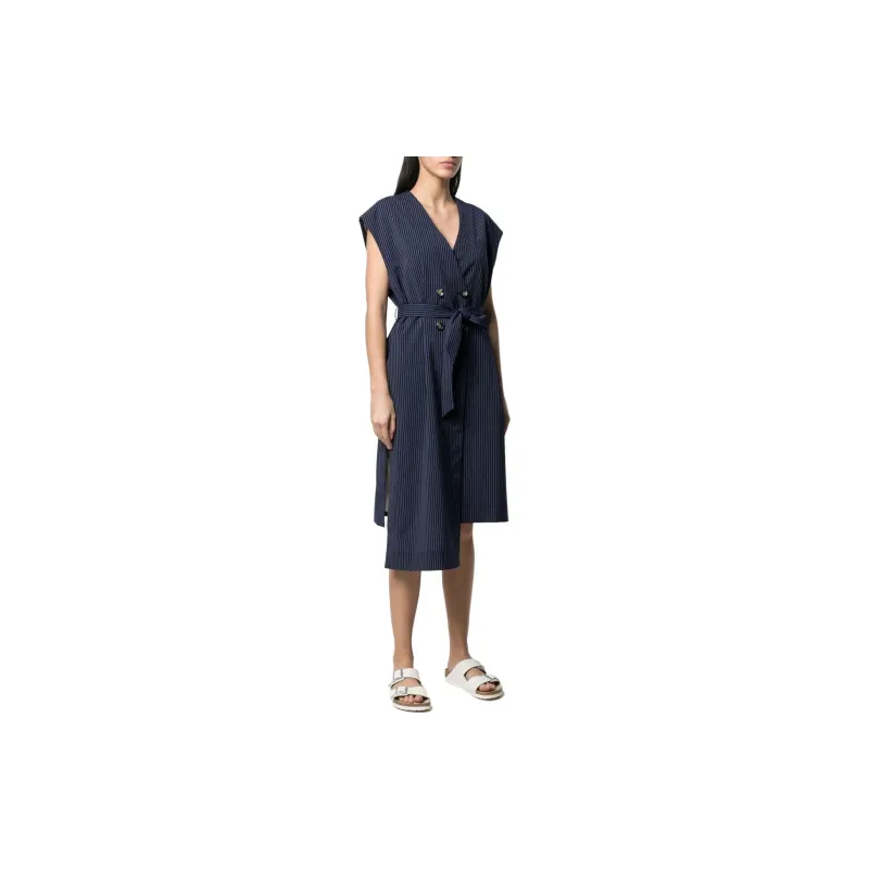 BAUM UND PFERDGARTEN Short Sleeved Dresses Women's Blue-2