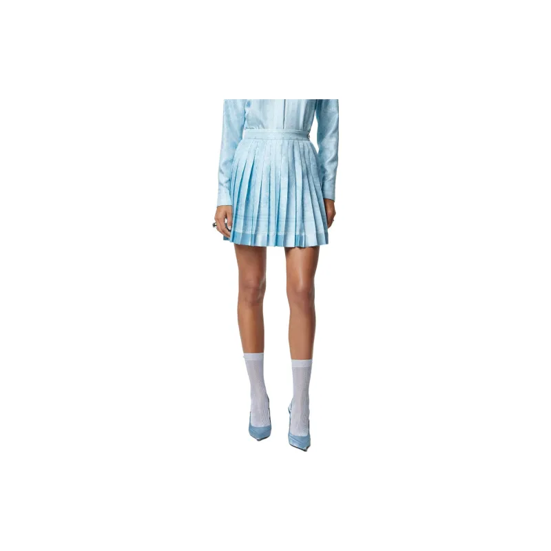 VERSACE Barocco Printed High-Waist Mini Skirt-2