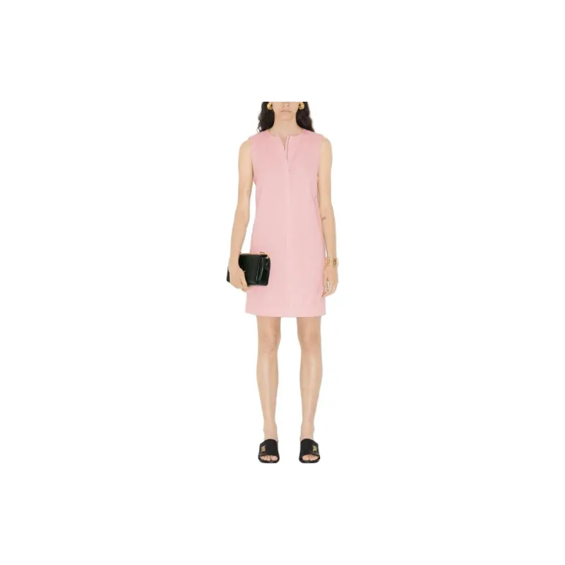 Burberry Sleeveless Dress Women's Pink-1